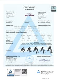 certyfikat Aluminiumleiter Bayersystem BS-DDA7